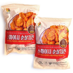 상도푸드 스파이시 순살치킨 가라아게, 2개, 1kg