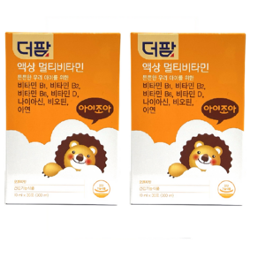 더팜 액상 멀티비타민 성장기 영양제, 300ml, 2개