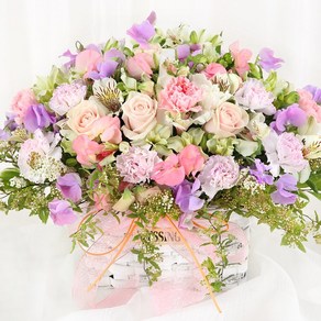 99플라워 (당일수령) 올해의 꽃 [ST-A2014] - 전국꽃배달서비스 꽃바구니 당일배송 생화 꽃선물 생신 생일 축하 기념일 장미, 1개