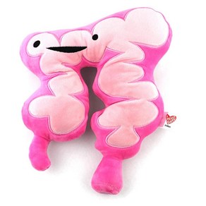 I Heart Guts Colon Plush - You Move Me - 27.9cm(11인치) 콜론 케어 팁 봉제 장난감 포함