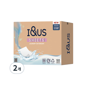 아이앤어스 초고농축 시트세제 (섬유유연+향이 좋은 체리블라썸 순한성분 프리미엄 세제)