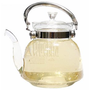 예원 스텐손잡이 내열직화 유리포트-1.2L 1개 (9908J3-2), 1200ml, 유리