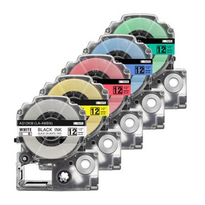 퀵라벨 엡손 라벨 테이프 리락쿠마 호환 OK730 LW-K200BL H200RK K200PK K740WH OK1000P 스티커 라벨기 라벨용지