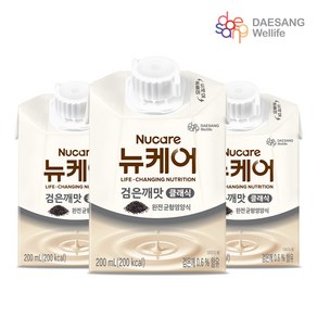대상웰라이프 뉴케어 고소한검은깨 완전균형영양식