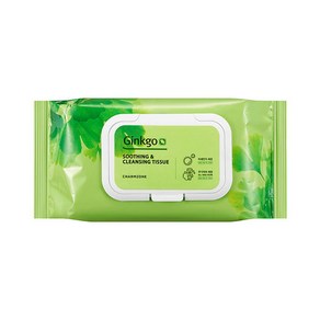 참존 징코 수딩 앤 클렌징 티슈 70매 cleansing, 1개, 70매입