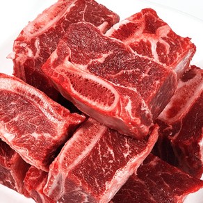 [고기선생] 지방 완벽제거 소갈비 찜갈비 탕갈비 1kg 찜용 탕용 호주산 뉴질랜드산, 2개, 뉴질랜드산 1kg
