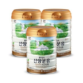 일동후디스 프리미엄 산양 분유 3단계, 800g, 3개