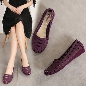 Modern Fashion 여성 젤리 샌들 아쿠아 플랫 슈즈 F20