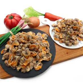 (배터짐) 한알한알 얼린 자숙 꼬막살 피꼬막살 (일요일&당일발송), 1개, 1kg