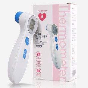 하트티어 가정용 전연령 비접촉식 적외선 체온계 DET-306