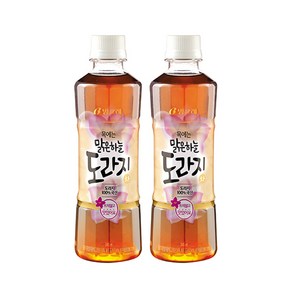 빙그레 맑은하늘 도라지차, 340ml, 20개