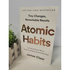 영어원서 James Clear 아주 작은 습관의 힘 Atomic Habits