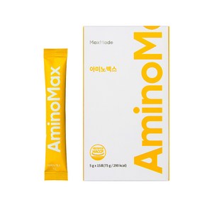 맥스메이드 아미노맥스 아미노산 L-아르기닌 BCAA 비트루트 보충제 파인애플 맛, 15개, 5g