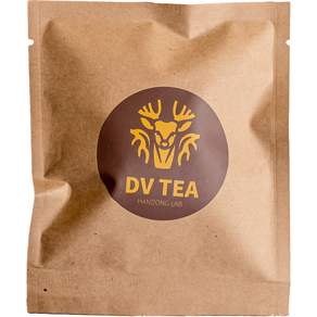 한방 녹용차 직접 달여먹는 DV TEA 차 선물세트 쇼핑백 포함, 1개