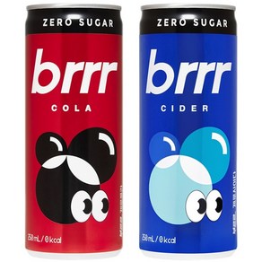 일화 부르르 제로 콜라 + 사이다 각각 30캔 (총 60캔), 1세트, 250ml
