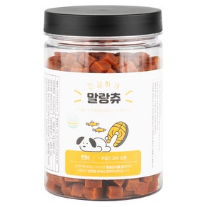 강아지특공대 건강하개 말랑츄 강아지 영양간식, 1통, 300g, 연어맛