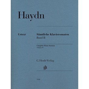 Haydn - Complete Piano Sonatas Volume II 하이든 - 피아노 소나타 2권 Henle 헨레