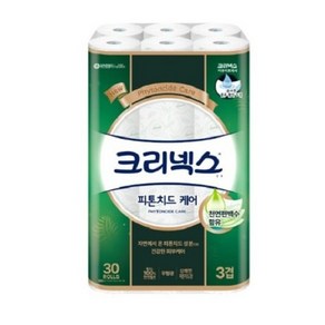 크리넥스 펄프 3겹 피톤치드케어 화이트 와이드 화장지 38m