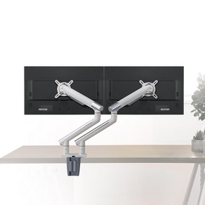 카멜 모니터암 CA2D 듀얼 모니터거치대 이지밸런스 /USB 옵션 가능