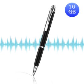 QZT USB 메모리 볼펜 녹음기 Q90-16GB 블랙