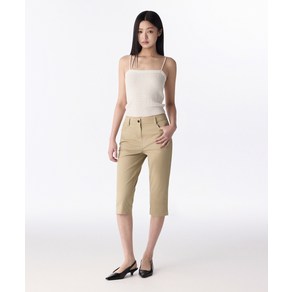 무신사 스탠다드 MUSINSA STANDARD WOMAN 우먼즈 코튼 카프리 팬츠 [베이지] MWEPC307-BE 414640