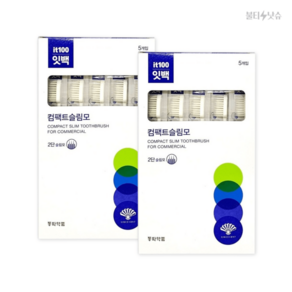 잇백 칫솔 it100 컴팩트 슬림모 2단 칫솔