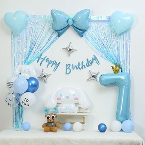 [피앤비유니티] 산리오 생일가랜드커튼세트