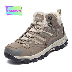 Modern Fashion Unisex Big Size Trekking Shoes High Top Lightweight Hiking Shoes