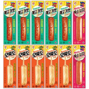 [현대프리마켓] 사조오양 오륙도맛바 5개+불고기맛 후랑크 5개+톡소시지 2개 총 12개입, 5개