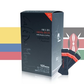 카페드몽드 아메리카노 원두스틱 1.1g x 100개입 아라비카100%