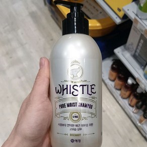 애경 휘슬 퓨어 모이스트 샴푸, 500ml, 2개