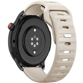 Fegwilde 20mm 갤럭시워치 호환 스포츠물결무늬 실리콘 스트랩 워치 7 40mm 44mm 6 클래식 43mm 47mm 5골프 45mm 4 클래식 42mm 46mm