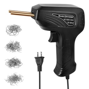 도구 납땜 PVC 키트 용접건 스테이플러 인두 수리 자동차 범퍼 용접기 플라스틱 차고 100W, US Plug6, 1개