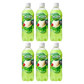 폿카 삿포로 가부노미 메론크림소다, 6개, 500ml
