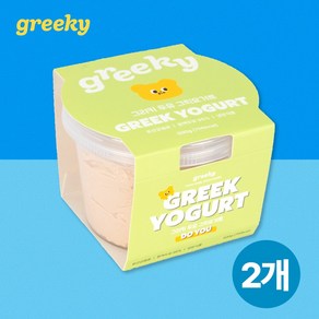 그리키 비린맛 없이 진짜 고소한 무설탕 고단백 두유그릭요거트 1kg, 2개, 500g