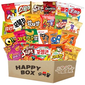 으쓱몰 봉지과자 선물세트 23종, 45g, 1개