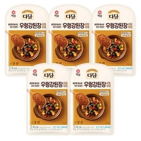 CJ 우렁 강된장 비빔양념, 140g, 5개