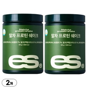 이츠스포츠 단백질 쉐이크 말차맛, 510g, 2개