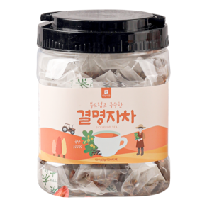 [국산 100%] 미담식품 부드럽고 구수한 결명자차 티백, 1개, 100개입, 1g