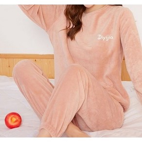 플라카 크리미 데일리 밍크 수면 잠옷 세트