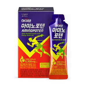 일동후디스 하이뮨 아미노포텐 아미노산 2550mg 에너지젤 파인애플맛, 400g, 1박스