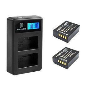 퓨어클리어 후지 NP-W126(S) 호환배터리 2개+듀얼충전기1개 X-M5 X-A20