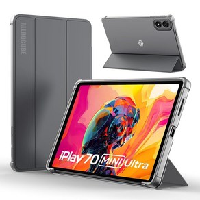 ALLDOCUBE 공식 직영점 iPlay 70 mini Ultra 태블릿 8.8인치 전용 케이스 수첩형 회색 50 시리즈 및 iPlay60 min 시리즈는 비 대응, 1개, 상세페이지 참조