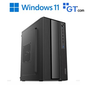 지티컴 고성능 인텔 i5 i7 CPU 사무용 인테리어 화이트 블랙 본체 PC 고성능 사무용 PC 5번, 8GB