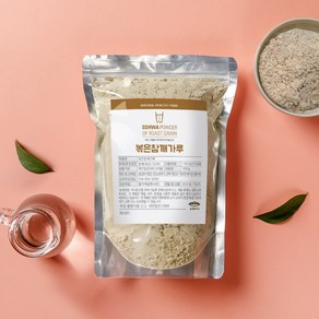소화푸드 볶은 참깨 가루 국산 참깨분말 깨가루 깨소금, 1개, 300g