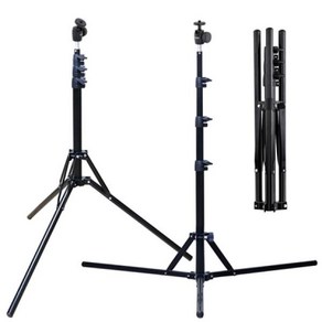 아트박스/본젠 LT-169 라이트 조명 스탠드 + VD-131G 미니 볼헤드 SET [카메라 액션캠 미니빔 등], 본품, 1개