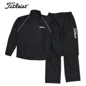 타이틀리스트 레인슈트 TSMR1592 우의 비옷 상하세트 레인수트 레인코트, 3.블랙 블랙