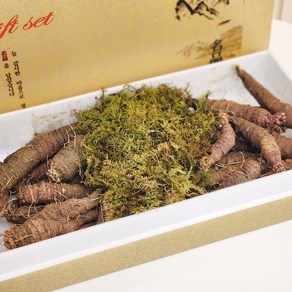 강원도 평창 10년근 자연산 산더덕 선물세트 자연재배 야생 더덕 1kg, 1개, 1kg(중)