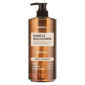 쿤달 허니 앤 마카다미아 네이처 샴푸 베이비파우더향, 1058ml, 1개