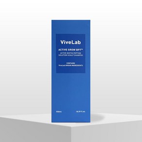 바이브랩 액티브 비오틴 펩타이드 솔루션 스칼프 샴푸 비오틴 탈모 샴푸, 1세트, 550ml